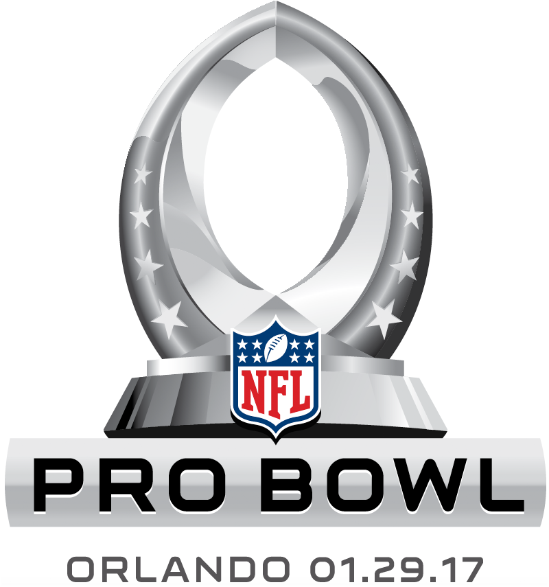 Pro Bowl 2017 Primary Logo DIY iron on transfer (heat transfer)
